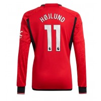 Manchester United Rasmus Hojlund #11 Replica Home Shirt 2023-24 Long Sleeve